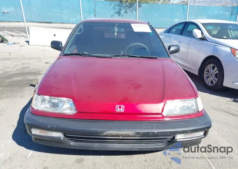 1990 Honda Civic Dx из США, поврежденный, VIN 2HGED6358LH551668